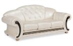 Shiny Leather Apolo Pearl By ESF Furniture 56