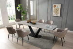 9189 Table with 1117 chairs p12711 By ESF Furniture ESF Furniture Mobilia Cleopatra 23 9189 Table with 1117 chairs p12711 By ESF Furniture 23