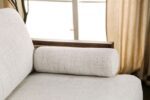 Beige/Walnut Alesund Loveseat CM9982-LV By Furniture Of America 17