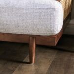 Beige/Walnut Alesund Loveseat CM9982-LV By Furniture Of America 14
