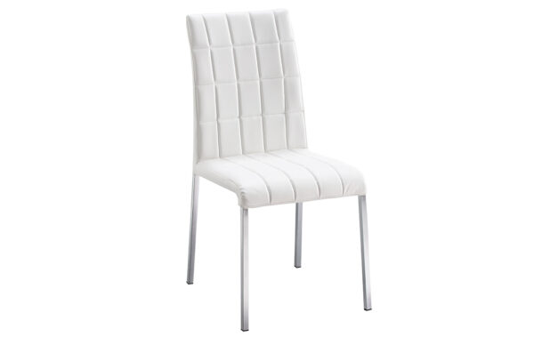 3450 Dining Chair White I21927 By Esf Furniture | Mobilia Cleopatra 3450 Dining Chair White i21927 By ESF Furniture