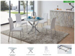 Shiny 2303 Dining Table i27624 By ESF Furniture 21