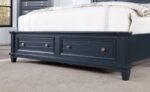 Slate Blue Manzanillo Bed CM7470BL By Furniture of America 16