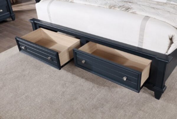 Slate Blue Manzanillo Bed CM7470BL By Furniture of America 12