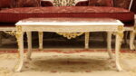 5pcs Handmade Queen Red Sofa set - Image 2