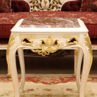 5pcs Handmade Queen Red Sofa set 17