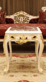 5pcs Handmade Queen Red Sofa set - Image 5