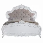 White Wood Latisha Bed By ACME - Image 3