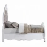 White Wood Latisha Bed By ACME - Image 4