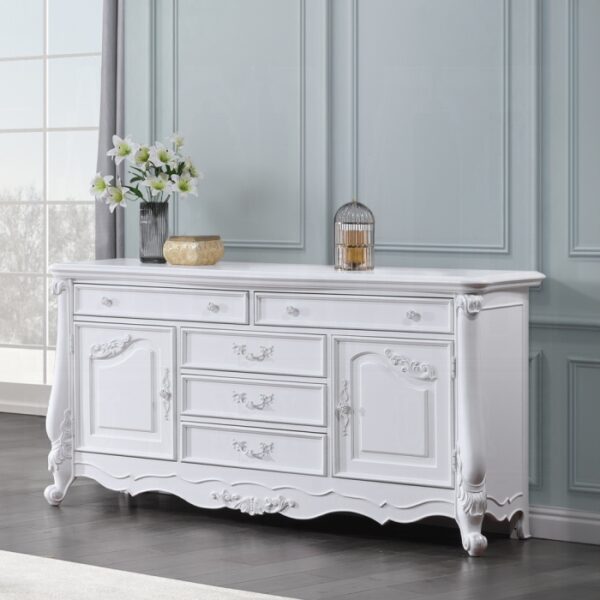 White Latisha Dresser BD02257 By ACME 7