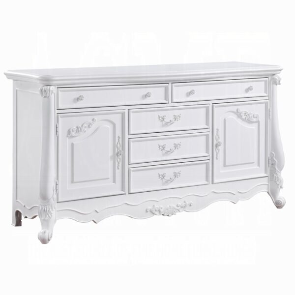 White Latisha Dresser BD02257 By ACME 8