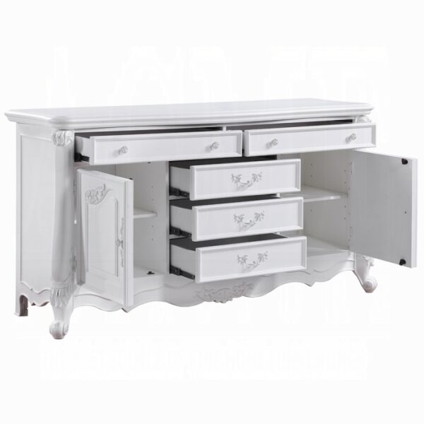 White Latisha Dresser BD02257 By ACME 10