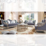 Luxury Silver Sofa HD-701 By Homey Design Homey Design Special Orders Mobilia Cleopatra 8 Luxury Silver Sofa HD-701 By Homey Design 8