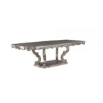 Platinum Ariadne Dining Table W/Pedestal DN02281 By ACME 15