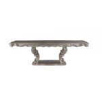Platinum Ariadne Dining Table W/Pedestal DN02281 By ACME 16