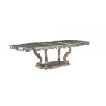 Platinum Ariadne Dining Table W/Pedestal DN02281 By ACME 17