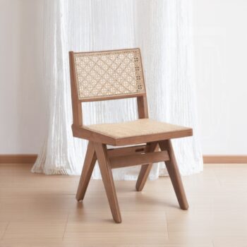 Rattan & Natural Velentina Side Chair DN02372 By ACME