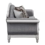 Gray Florian Sofa LV02119 By ACME Luxury Sofas Mobilia Cleopatra 19 Gray Florian Sofa LV02119 By ACME 19