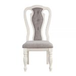 Gray & White Florian Side Chair DN01654 By ACME Dining Chair & Bench Mobilia Cleopatra 17 Gray & White Florian Side Chair DN01654 By ACME 17