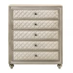 Beige Velvet Lucienne Chest BD02339 By ACME 10