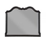 Black Chelmsford Mirror BD02298 By ACME Luxury Bedroom Dressers & Mirrors Mobilia Cleopatra 7 Black Chelmsford Mirror BD02298 By ACME 7