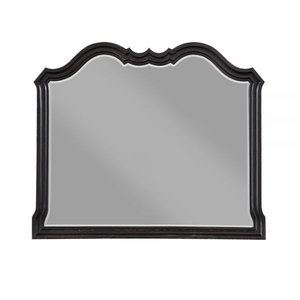 Black Chelmsford Mirror BD02298 By ACME