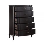Black Chelmsford Chest BD02300 By ACME Bedroom Chest of Drawers Mobilia Cleopatra 13 Black Chelmsford Chest BD02300 By ACME 13
