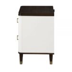 White & Brown Carena Nightstand BD02028 By ACME Luxury Bedroom Nightstands Mobilia Cleopatra 19 White & Brown Carena Nightstand BD02028 By ACME 19