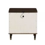 White & Brown Carena Nightstand BD02028 By ACME Luxury Bedroom Nightstands Mobilia Cleopatra 20 White & Brown Carena Nightstand BD02028 By ACME 20