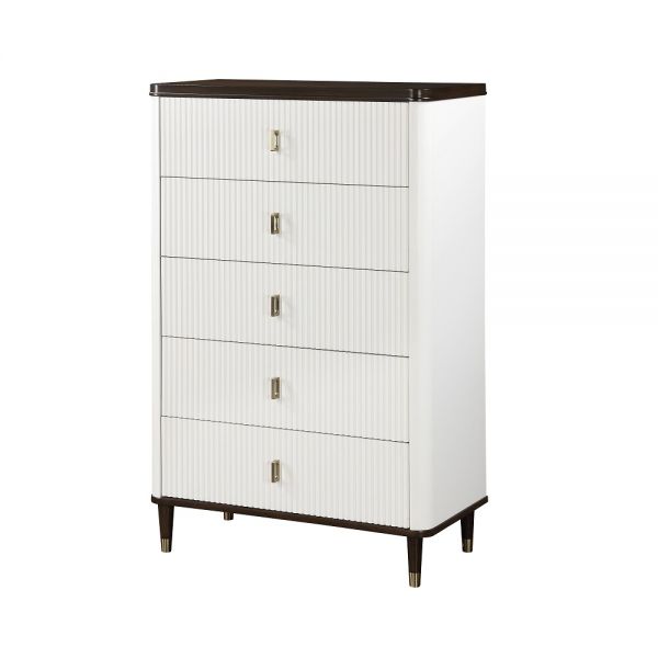 White & Brown Carena Chest BD02031 By ACME