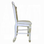 Vendome Counter Height Chair in Pearl Leather DN01516 By ACME Counter Chair Mobilia Cleopatra 14 Vendome Counter Height Chair in Pearl Leather DN01516 By ACME 14