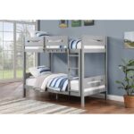 Gray Esin Twin/Twin Bunk Bed BD01913 By ACME Bunk and Loft Beds Mobilia Cleopatra 11 Gray Esin Twin/Twin Bunk Bed BD01913 By ACME 11