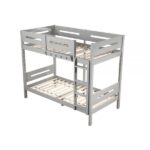 Gray Esin Twin/Twin Bunk Bed BD01913 By ACME Bunk and Loft Beds Mobilia Cleopatra 12 Gray Esin Twin/Twin Bunk Bed BD01913 By ACME 12