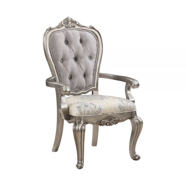 Velvet Ariadne Arm Chair DN02283 By ACME