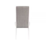 Gray Linen & White Hollyn Side Chair DN02160 By ACME Dining Chair & Bench Mobilia Cleopatra 16 Gray Linen & White Hollyn Side Chair DN02160 By ACME 16