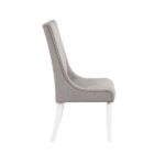 Gray Linen & White Hollyn Side Chair DN02161 By ACME Dining Chair & Bench Mobilia Cleopatra 15 Gray Linen & White Hollyn Side Chair DN02161 By ACME 15