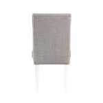 Gray Linen & White Hollyn Side Chair DN02161 By ACME Dining Chair & Bench Mobilia Cleopatra 16 Gray Linen & White Hollyn Side Chair DN02161 By ACME 16