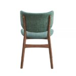 Green Fabric & Walnut Finish Bevis Side Chair DN02314 By ACME Dining Chair & Bench Mobilia Cleopatra 17 Green Fabric & Walnut Finish Bevis Side Chair DN02314 By ACME 17