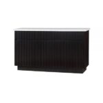 Engineering Marble & Black Jaramillo Server DN02475 By ACME Servers Mobilia Cleopatra 12 Engineering Marble & Black Jaramillo Server DN02475 By ACME 12
