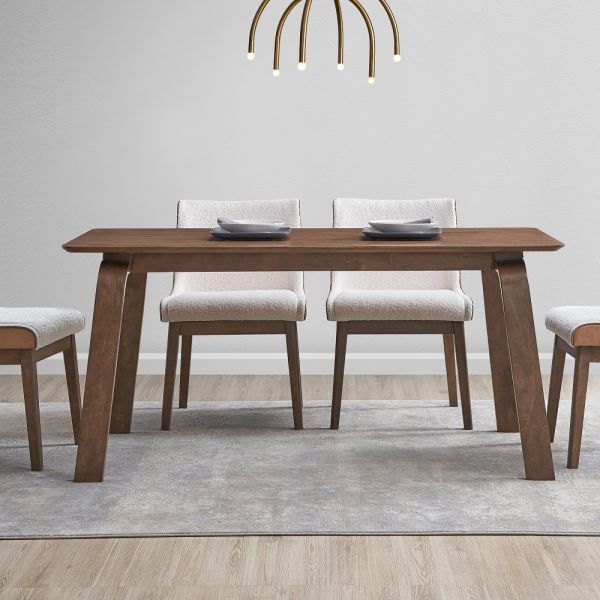Walnut Ginny Dining Table DN02307 By ACME