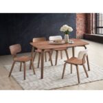 Walnut Casson Dining Table DN02309 By ACME Luxury Dining Tables Mobilia Cleopatra 20 Walnut Casson Dining Table DN02309 By ACME 20