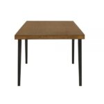 Walnut & Black Hillary Dining Table DN02305 By ACME Luxury Dining Tables Mobilia Cleopatra 17 Walnut & Black Hillary Dining Table DN02305 By ACME 17