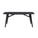 Black Eliora Dining Table DN02366 By ACME Luxury Dining Tables Mobilia Cleopatra 12 Black Eliora Dining Table DN02366 By ACME 12