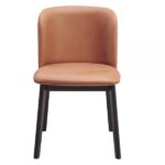 Camel Microfiber Eliora Side Chair DN02367 By ACME 14