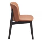 Camel Microfiber Eliora Side Chair DN02367 By ACME 15