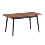 Natural & Black Lanae Dining Table DN02364 By ACME 17