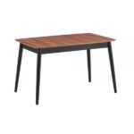 Natural & Black Lanae Dining Table DN02364 By ACME 19