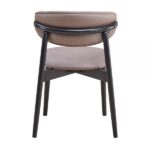 Gray Fabric & Black Lanae Side Chair DN02365 By ACME Dining Chair & Bench Mobilia Cleopatra 16 Gray Fabric & Black Lanae Side Chair DN02365 By ACME 16
