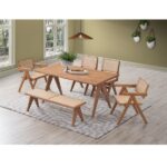 Rattan & Natural Velentina Arm Chair DN02373 By ACME 23