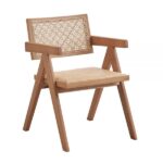 Rattan & Natural Velentina Arm Chair DN02373 By ACME 18